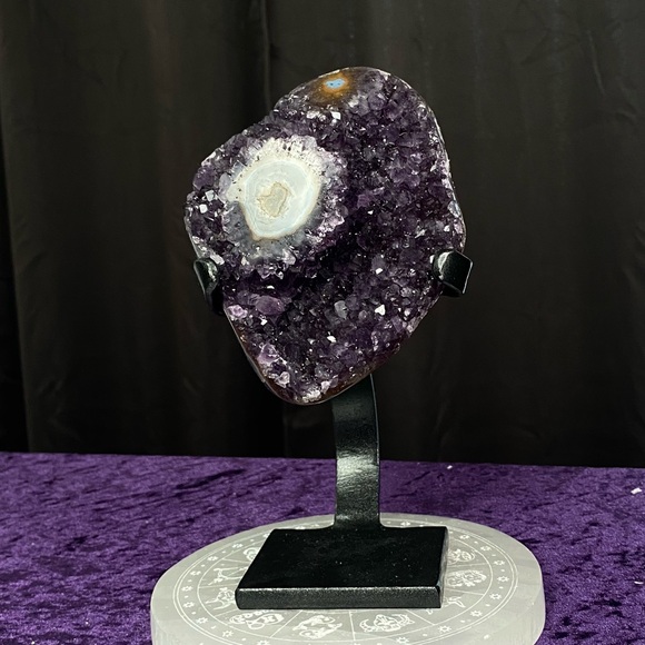 Amethyst Flower Stalactite Eyes 🪻👁️🪻
